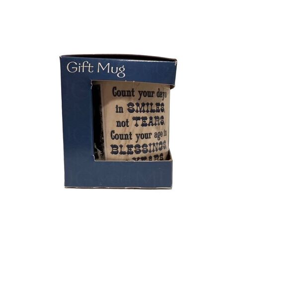 Leanin' Tree Ceramic 12oz Coffee Mug Count your days in smiles, not tears.
Count - Picture 12 of 12